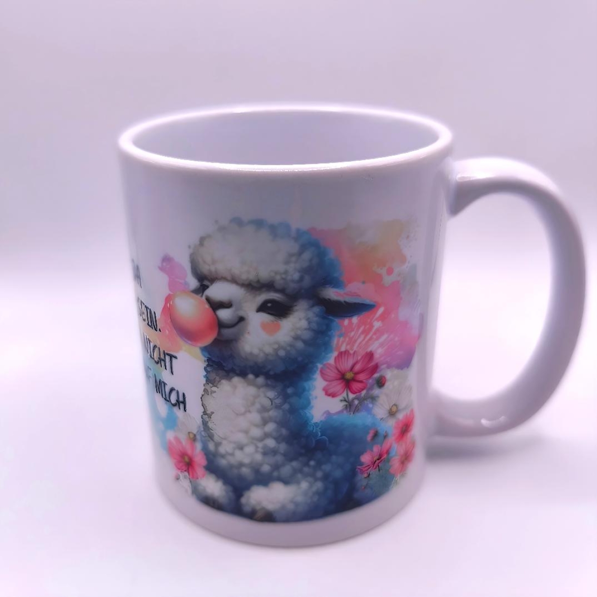 Alpaka Tasse vernünftig sein